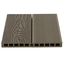 Realistyczny wzór naturalnego drewna, deski kompozytowe na taras